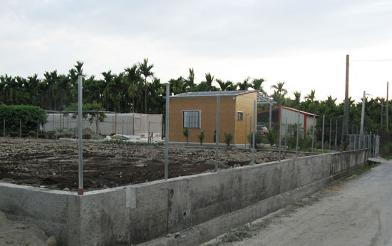 擋土牆完成圖牆高h=150cm